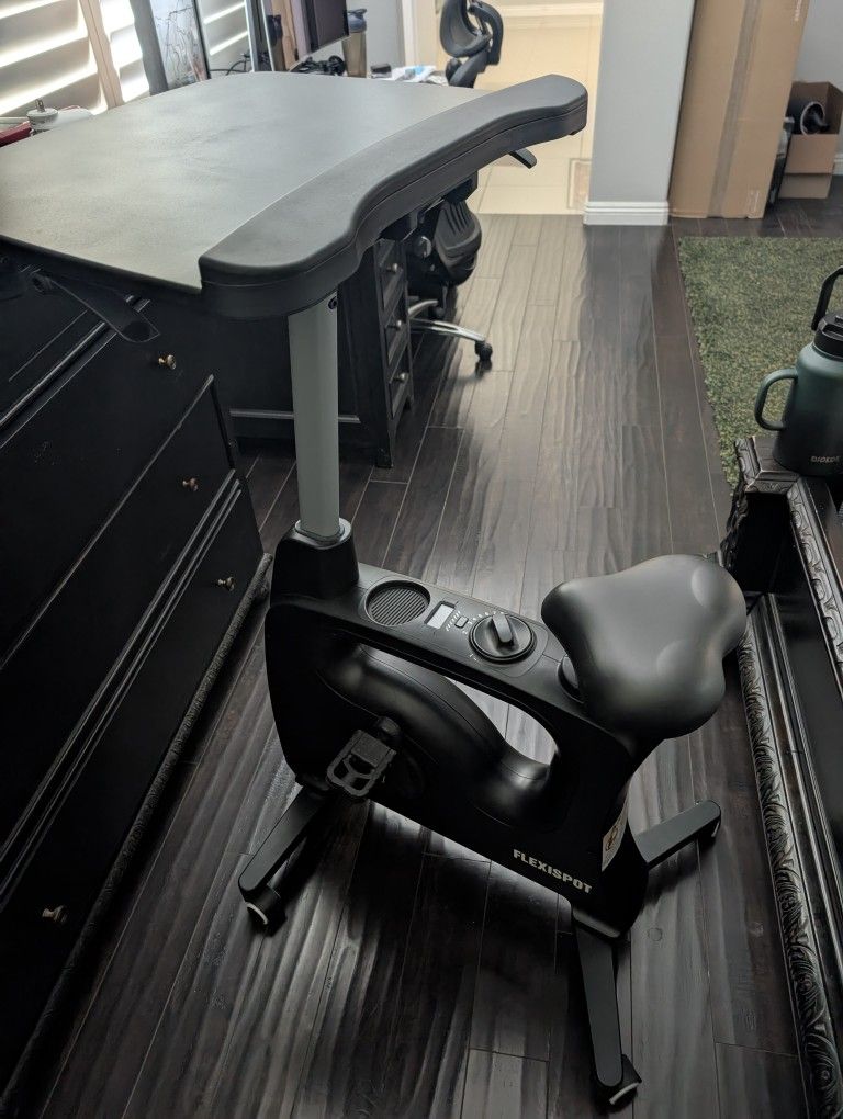 FlexiSpot Exercise Bike /w Table