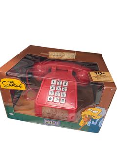 New rare toy The Simpsons Moe's Tavern Prank Phone Toy