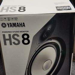 Yamaha HS8 Studio Speakers 