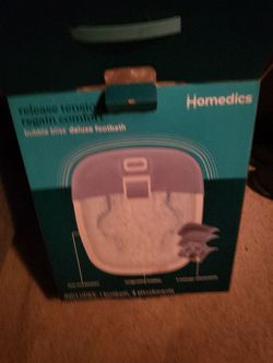 Homedics Bubble Bliss Deluxe Footbath
