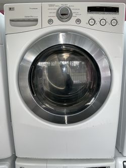 LG set washer and dryer gas