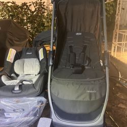 New Gracco  “Chicco” Complete Stroller Car Seat Kit.  