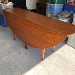 Dining Table Folding Sides