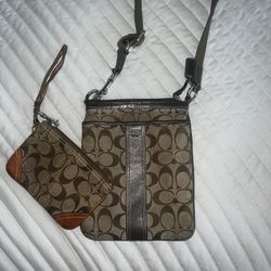 Coach Crossbody & Wristlet 