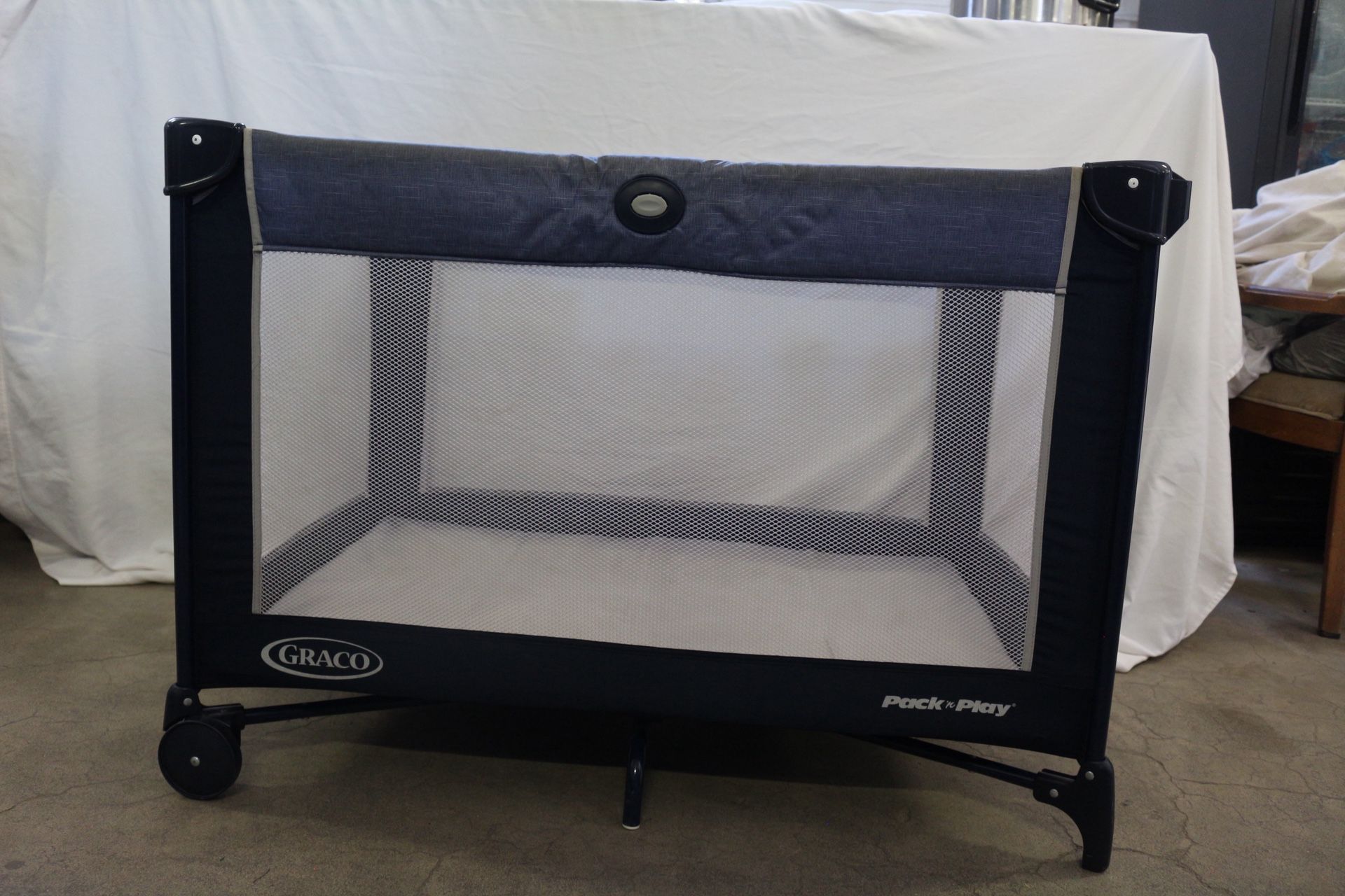 Graco Pack n Play Portable Playard Foldable Baby Crib with Mattress and Carry Case