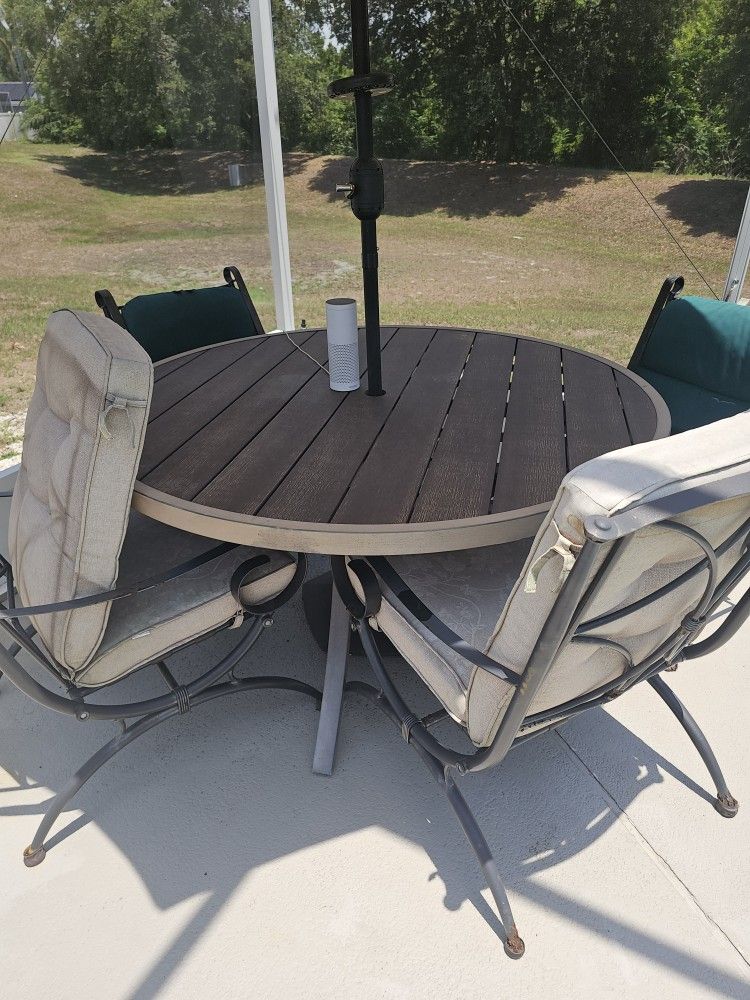 Outdoor Table And Chairs