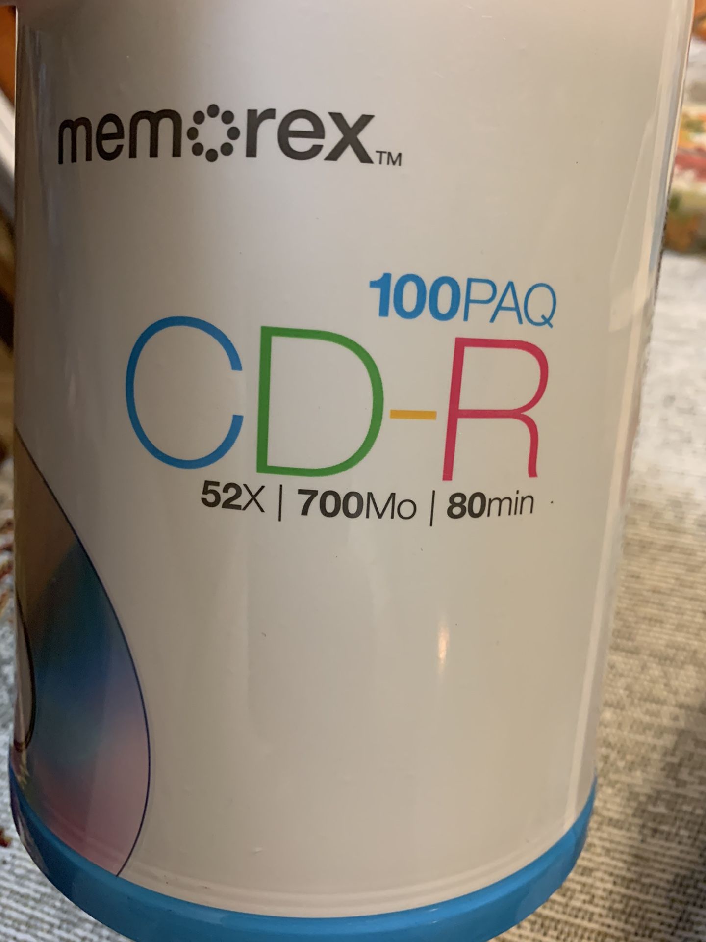 Memorex CD-R 100 pack brand new unopened