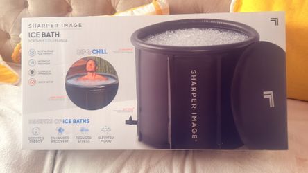 Sharper Image Ice Bath Cold Plunge New
