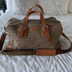 Coach Duffle Travel Bag