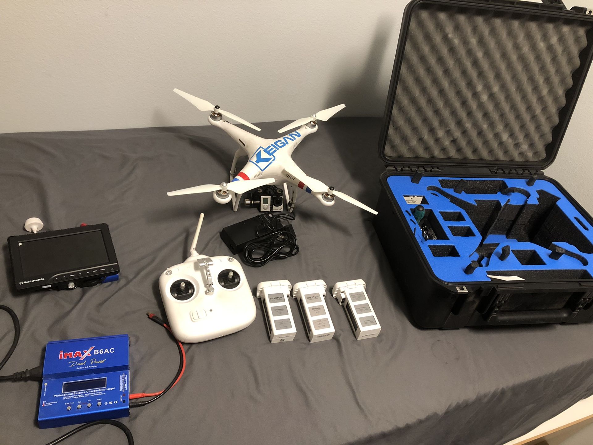 NEED 2 SELL TODAY!! DJI Phantom 2 with GoPro and extras