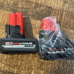 New Milwaukee batteries 5.0 high output