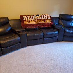 Leather Sectional