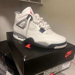 Jordan White Cement 4s