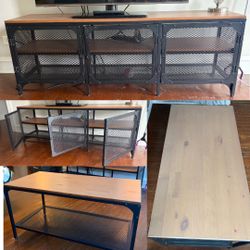 IKEA FJÄLLBO Coffee Table & Entertainment stand (