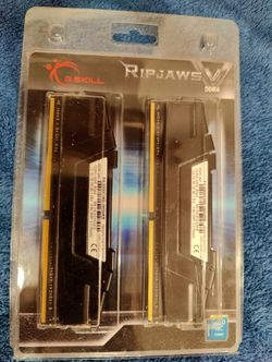 Unopened G.SKILL Ripjaws V DDR4-3200 16GB (2x8GB) CL16 DIMM F4-3200C16D-16GVKB