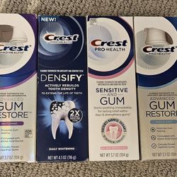 4 Crest Pro Health Toothpaste