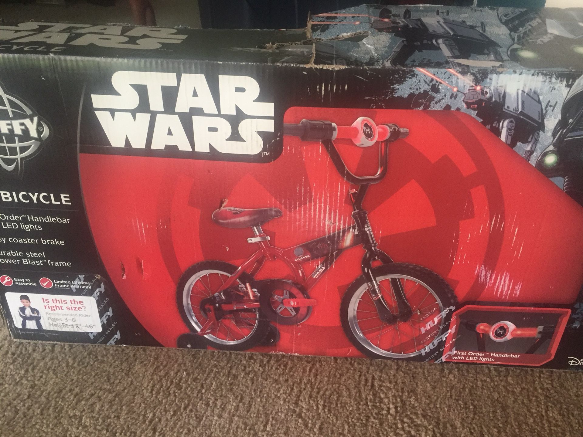 Star Wars Kids Bike