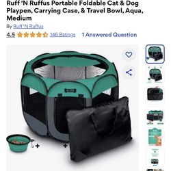 Foldable Dog Playpen