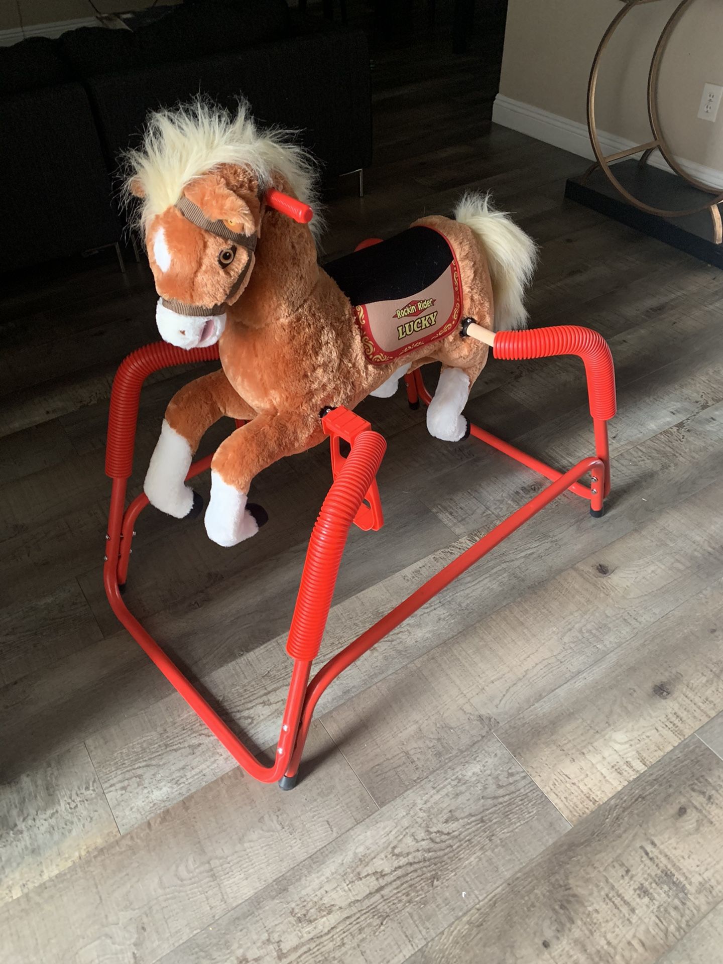 Spring rocking horse