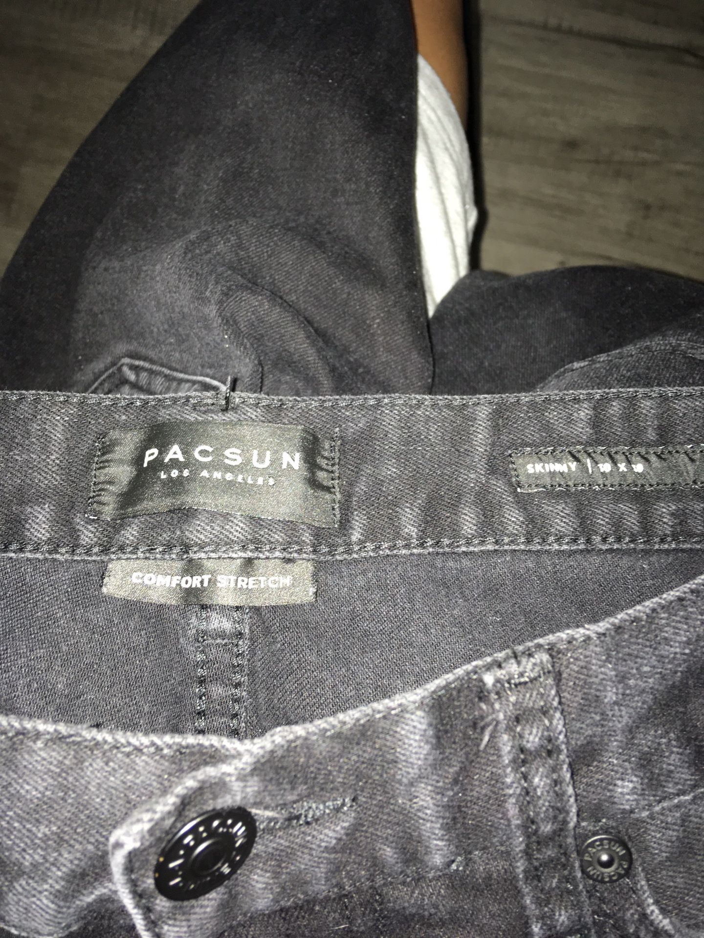 PAC SUN Black ripped jeans (men)