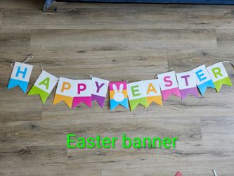Easter And Spring Decorations And Banners
