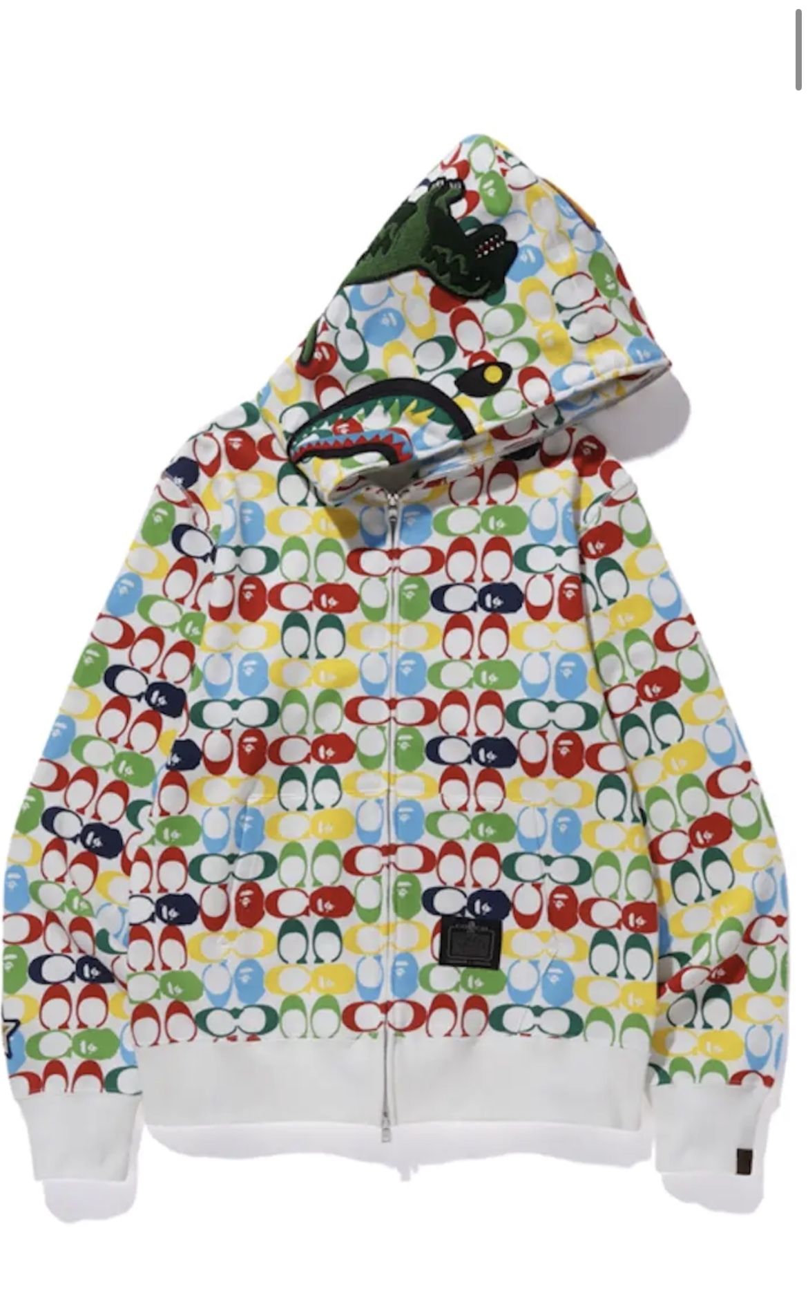 Coach X Bape Multicolor Hoodie 