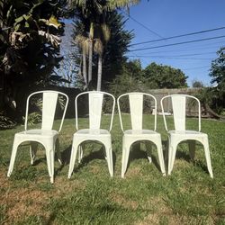 4 Target: Flash Furniture Commercial Grade Metal Indoor-Outdoor Stackable Chairs