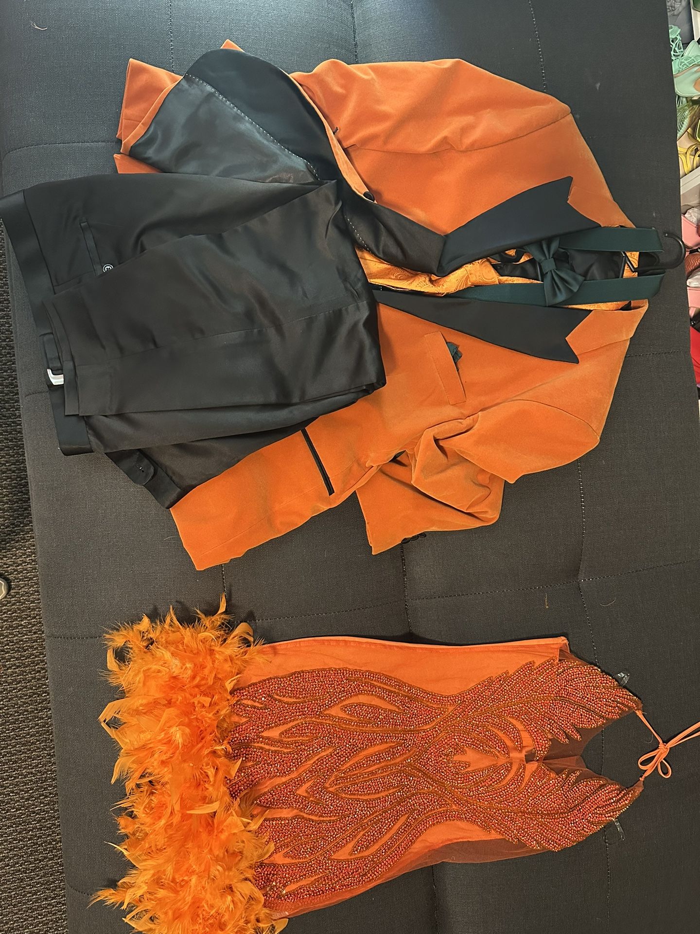 Couples Matching Prom Dress And Suit