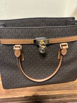 Brand new MICHAEL Michael Kors Hamilton Moderne Signature Logo Satchel