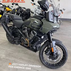 🔥 2021 HARLEY-DAVIDSON PAN AMERICA 1250 – $💥9,995💥