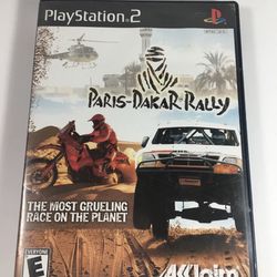 Paris Dakar Rally (Sony Playstation 2 ps2) Complete