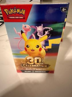 2026 Pokémon Mega Evolution 30th Celebration Booster Bundle
