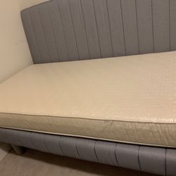 Sealy soybean form baby crib mattress include mattress protector