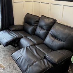Living Spaces Recliner Couch