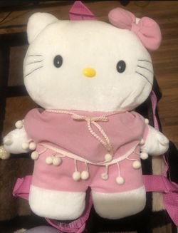 Sanrio Hello kitty Backpack Plus Stuffed Hello kitty $16