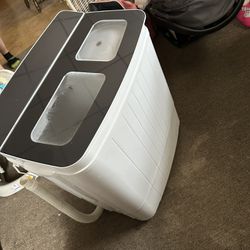 Portable washer and dryer combo