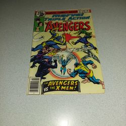 VINTAGE 1979 MARVEL TRIPLE ACTION STARRING THE AVENGERS #46 COMIC 