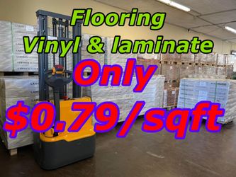 Flooring Vinyl & Laminate $0.79/sqft