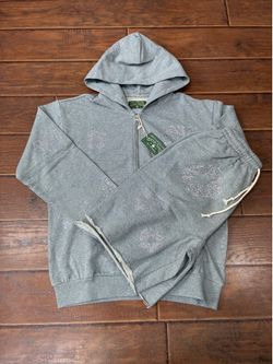 Grey rhinestone set size medium