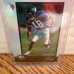 Randy Moss NFL Chrome Football Card