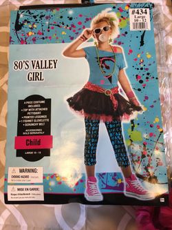 80's Valley Girl Child Costume