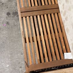 Wood Outdoor Bench