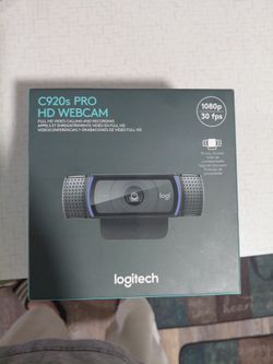 Logitech c920s pro HD webcam