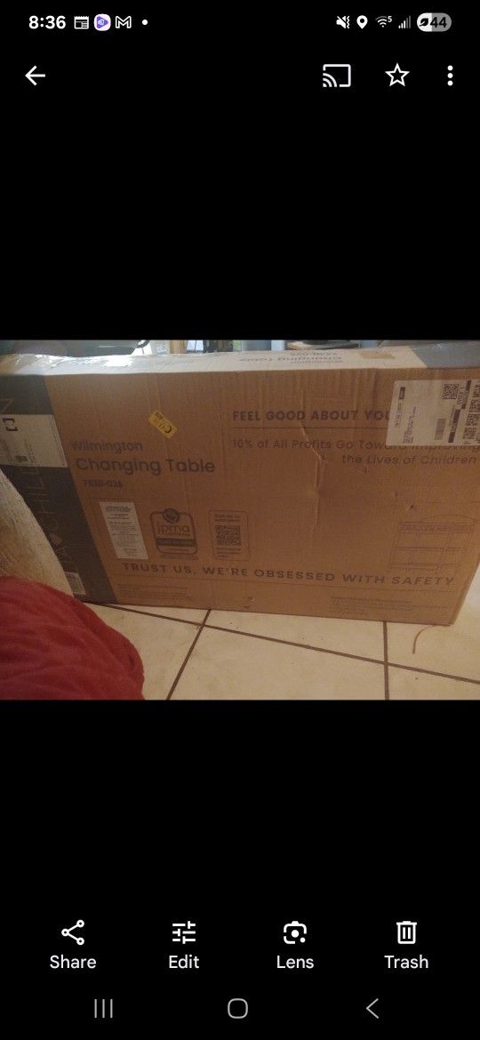 Infant Changing Table