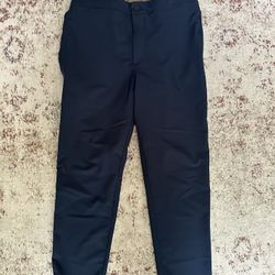 Banana Republic Modern Tech Joggers Size M (33x32) blue Slim Tapered Drawcord  