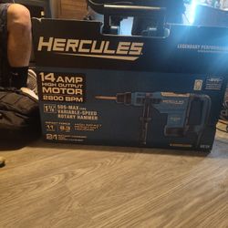 Hercules  1 7/8" SDS- Max VARIABLE-SPEED ROTARY HAMMER