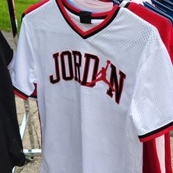BRAND NEW WITH TAGS!! KIDS Jordan Jersey Shirt Size LG