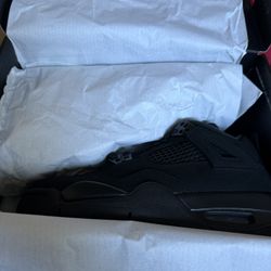 Jordan 4 Black Cat Mens Size 12 And 13 Mens *NEW*