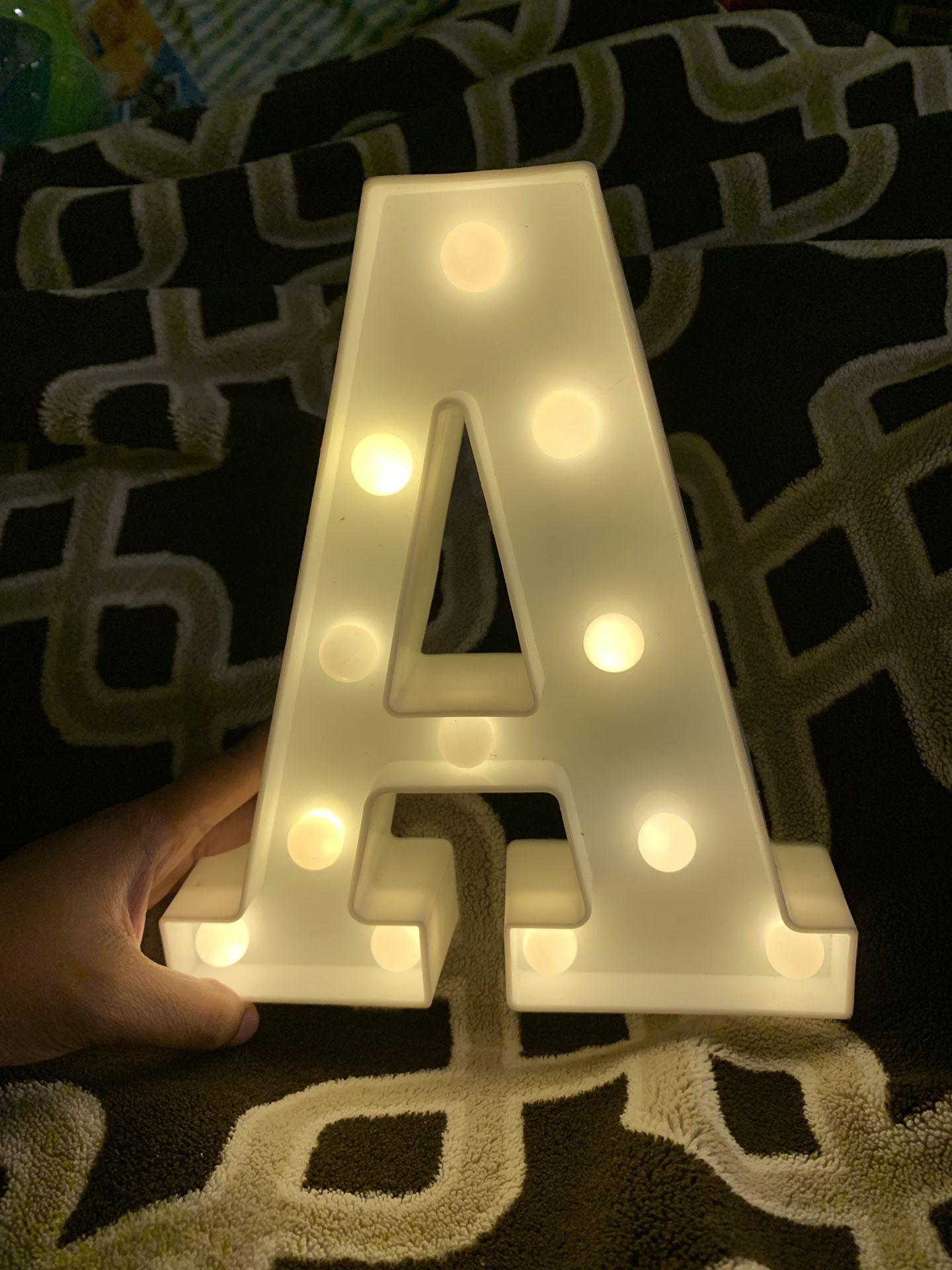 LED letter A (2 available)