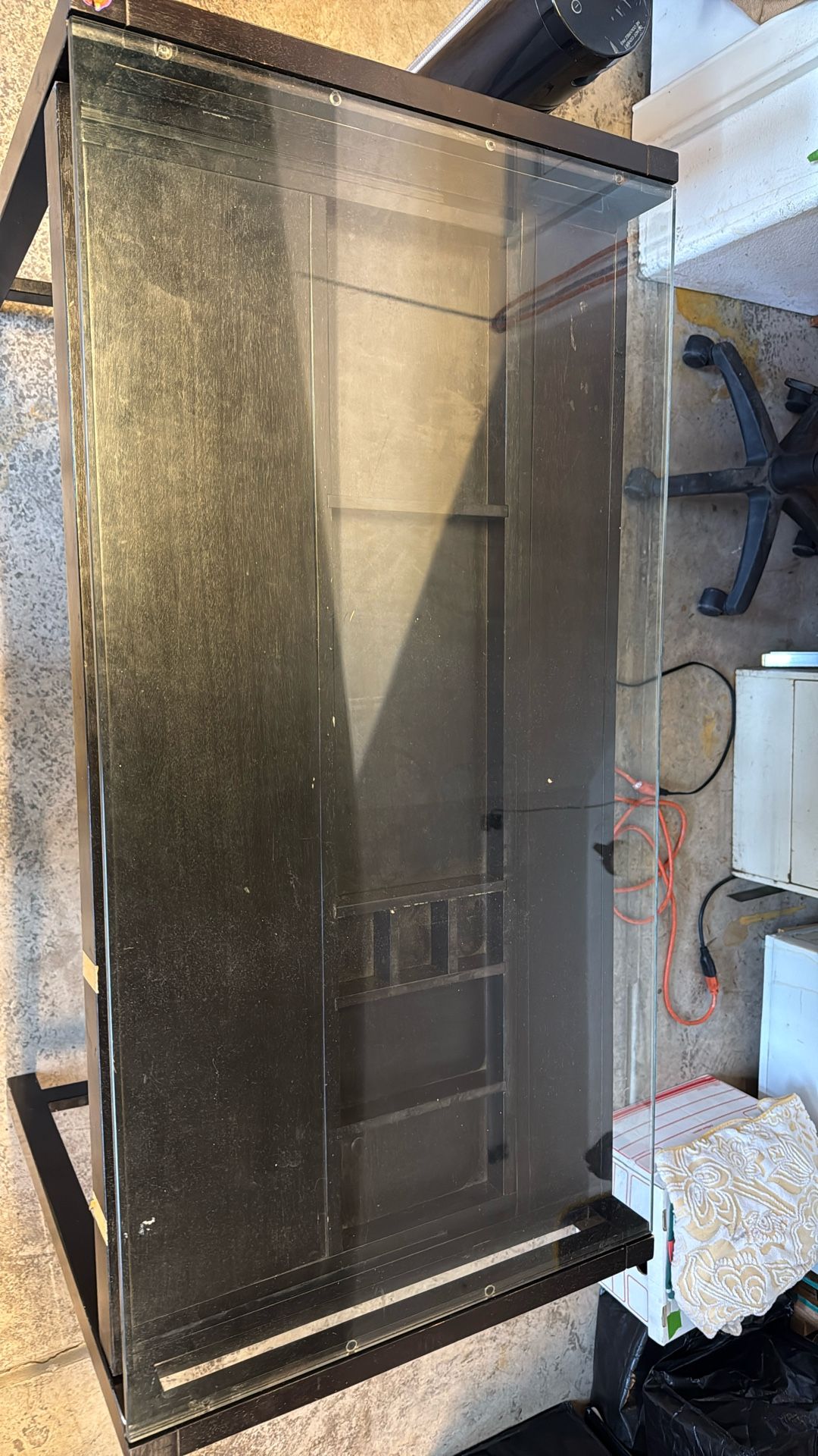 Glass Top Desk